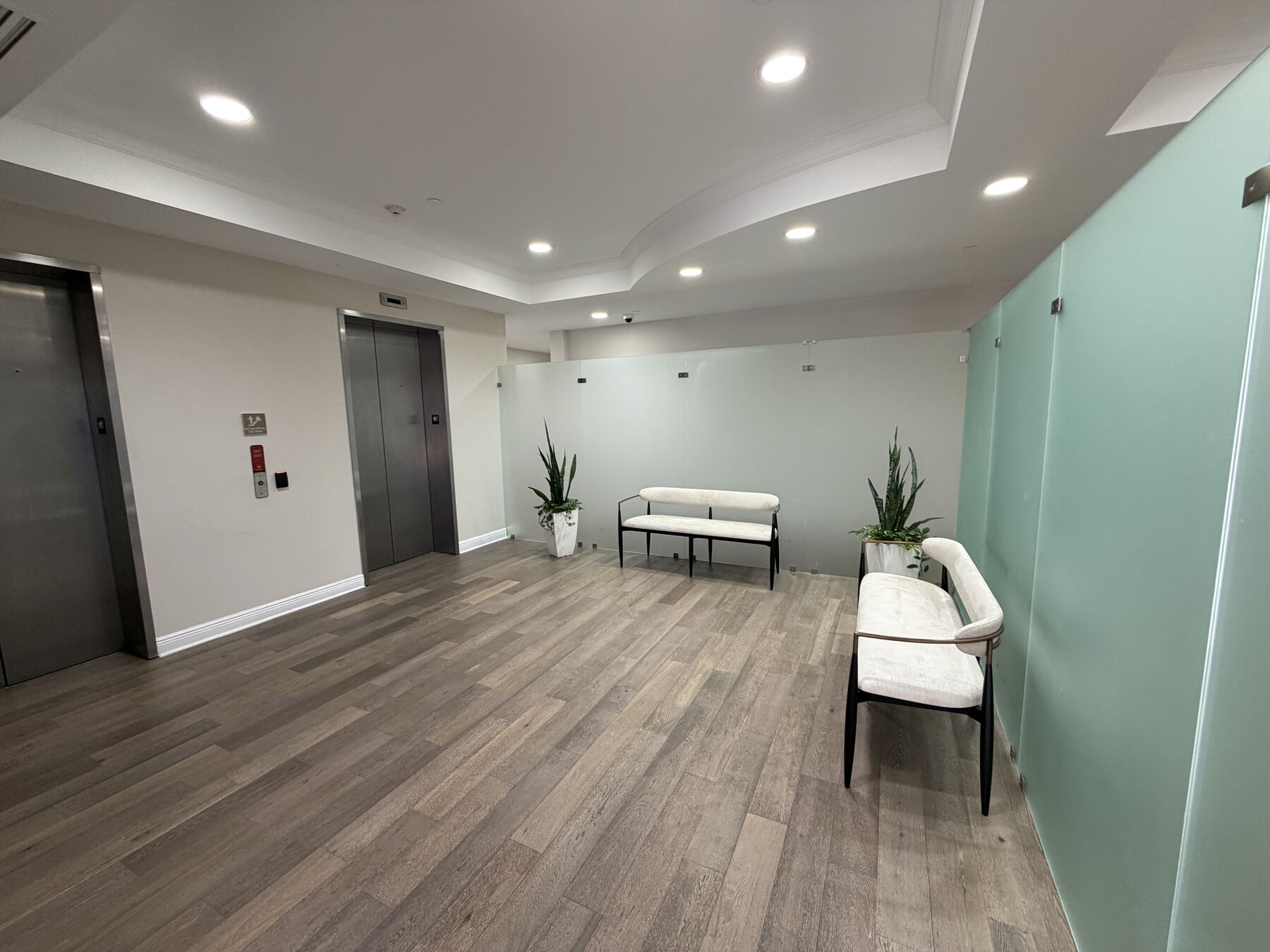 Elevator lobby and common area — ShoreOffices Naples